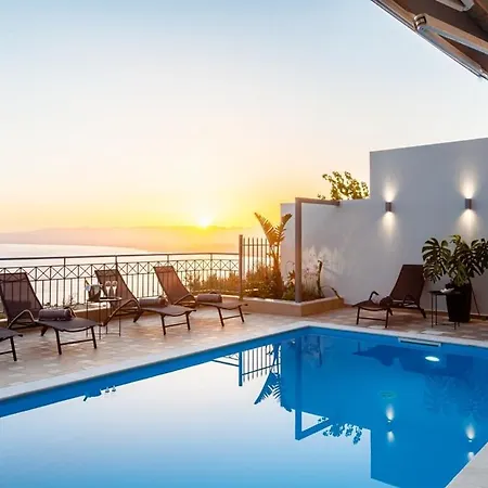 Aigli Luxury - Panoramic Seaview Retreat Villa