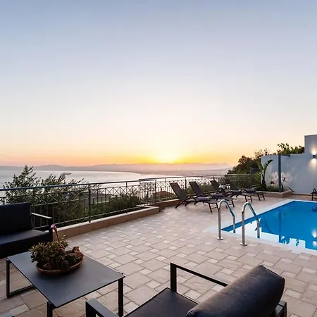 Aigli Luxury - Panoramic Seaview Retreat Villa Verga Kalamata