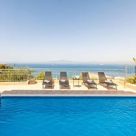 Aigli Luxury - Panoramic Seaview Retreat Villa Verga Kalamata